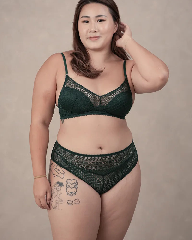 PBK Celiné NOIR Wirefree Soft Bra (Perk by Kate)
