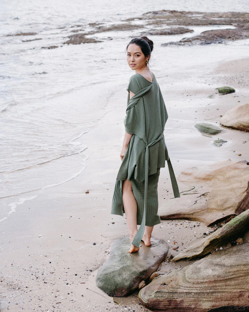 SOL - Knit Belted Cardigan
