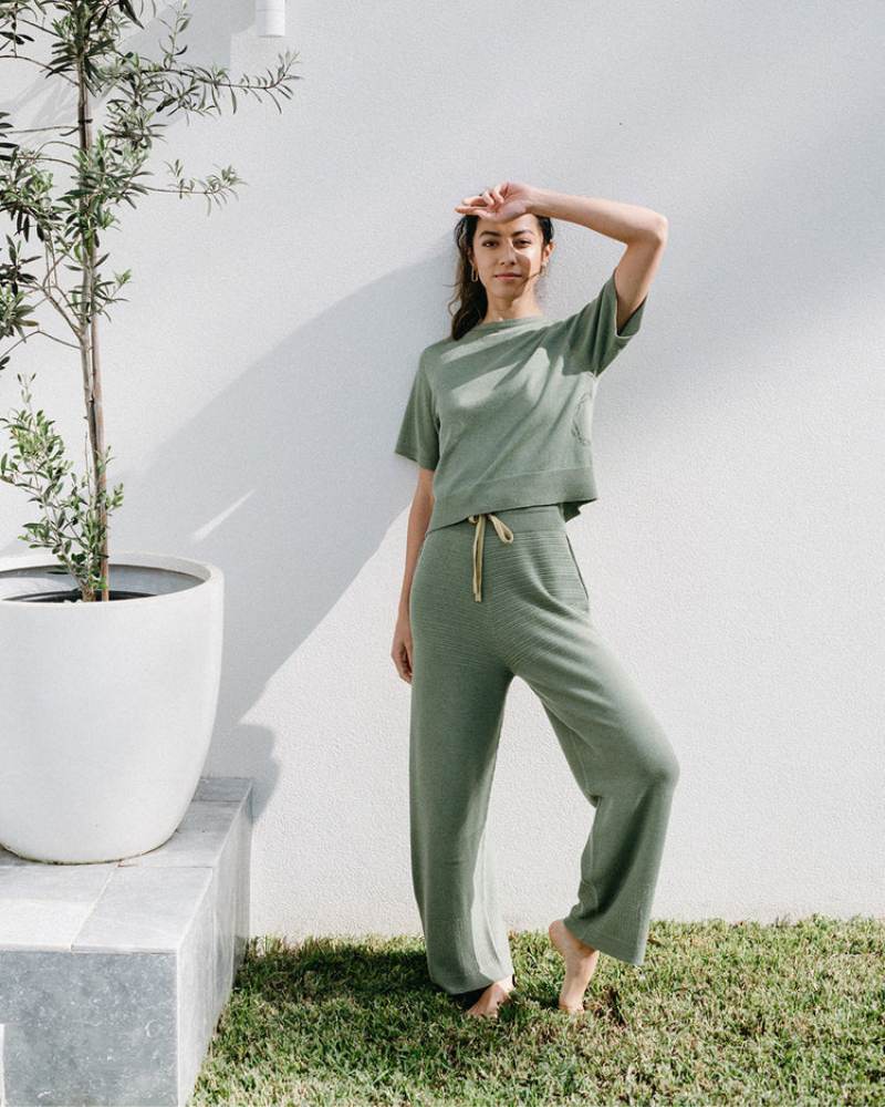 SOL - Knit Cropped Tee