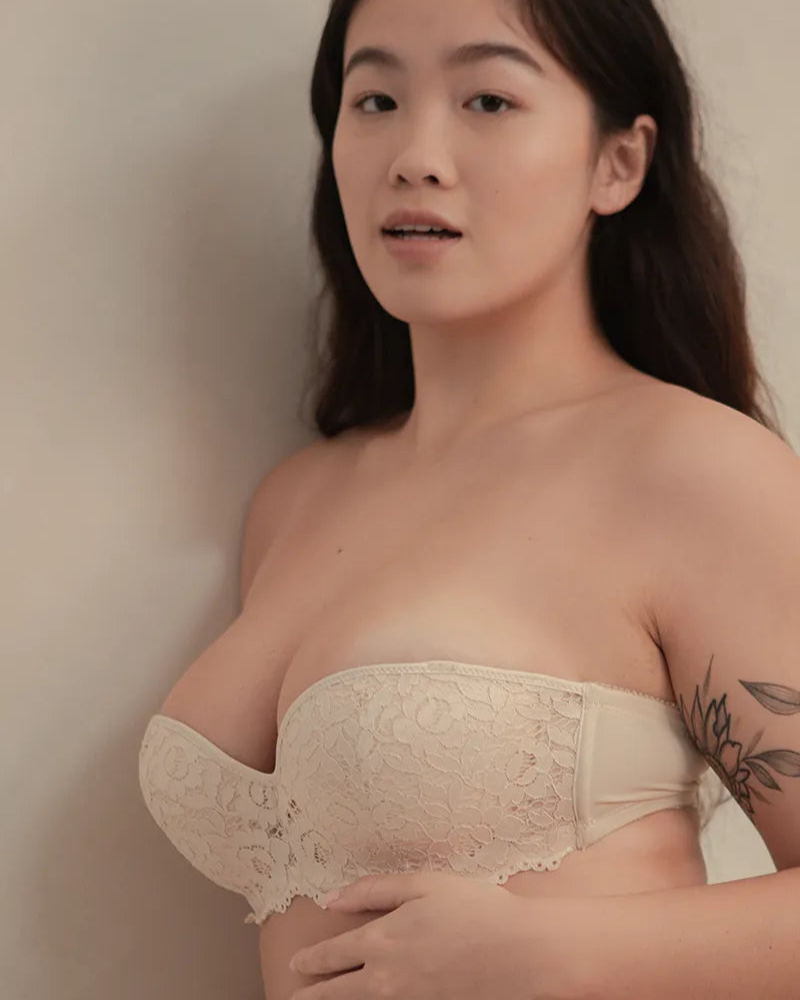PBK Form Lace Strapless Bra (Perk by Kate)