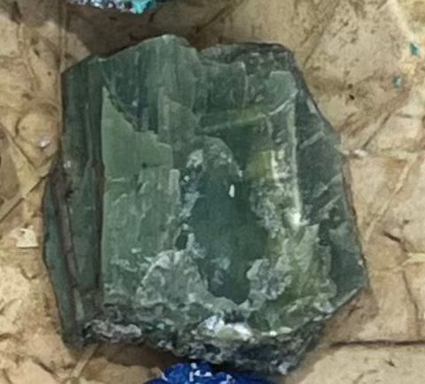 WES 16 Serpentine with Rutile, Mt Shasta, USA