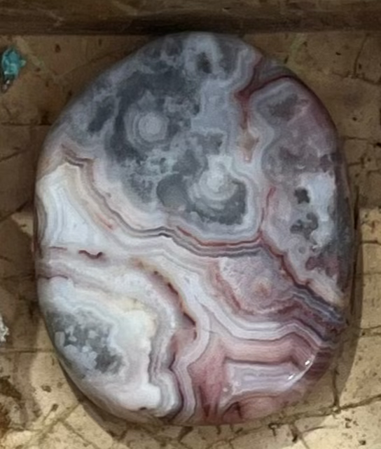 WES 6 Crazy Lace Agate, Mexico