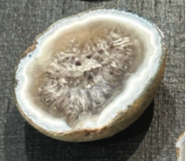 WES M2 Gambiri Agate (White and Smokey), Malawi