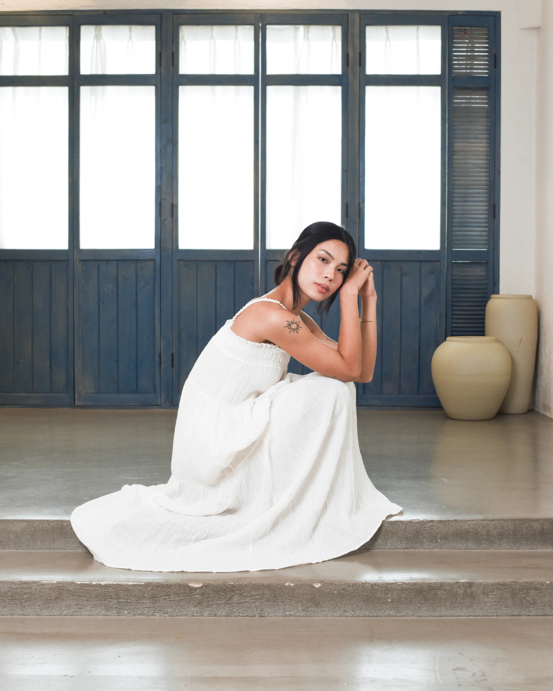 SOL - Summer Linen - Tiered Dress