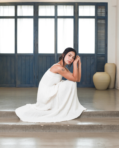 SOL - Summer Linen - Tiered Dress