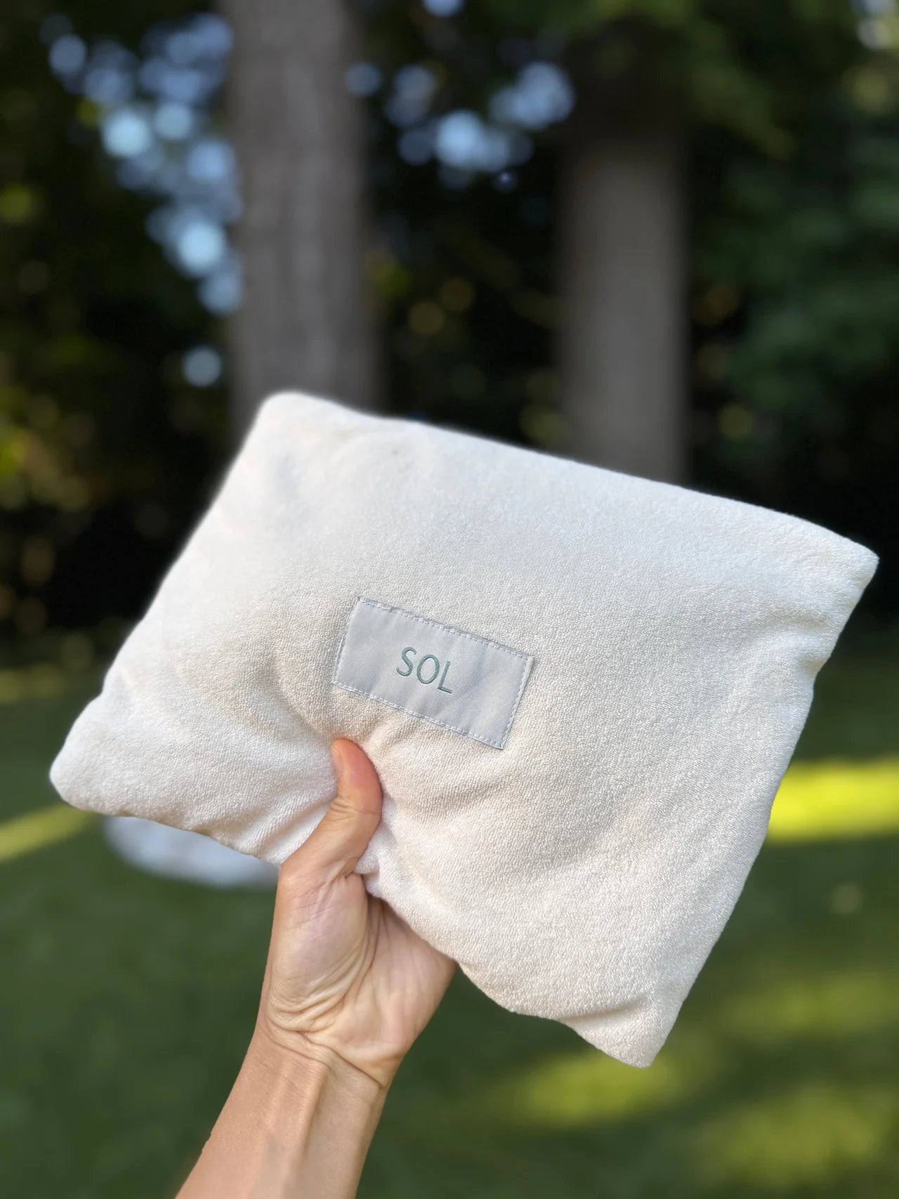 SOL - Terry Zipper Pouch
