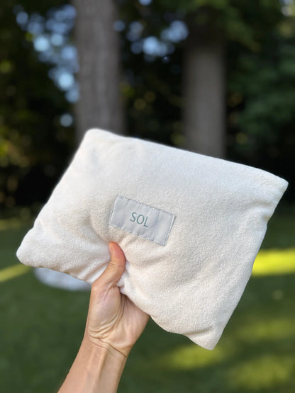 SOL - Terry Zipper Pouch