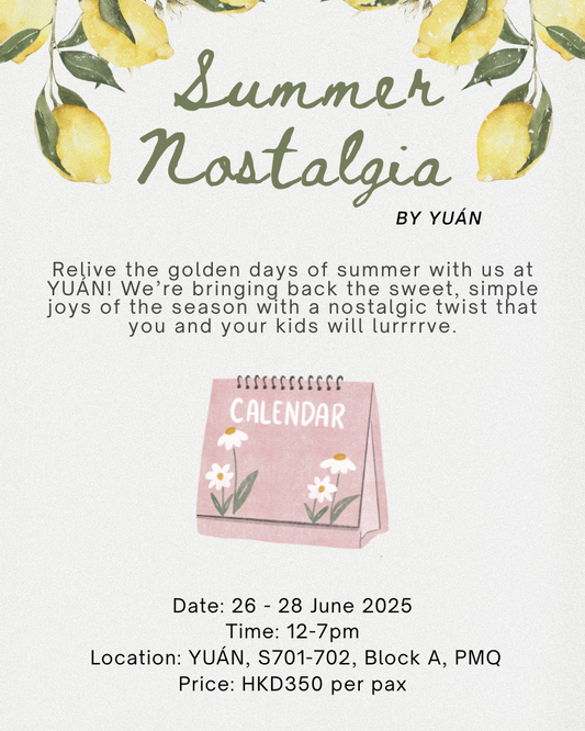 Summer Nostalgia Weekend by YUAN